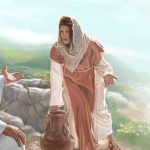 La samaritana junto al pozo de Jacob