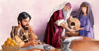 Los fariseos que reclamaron a los discípulos de Jesús por no lavarse las manos antes de comer